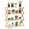 Bamboo Organizer Display Shelves