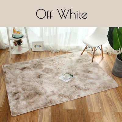 Shaggy Tie-dye Mat Carpet Rug