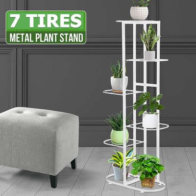 Wooden Iron  Plant Rack Display Shelf