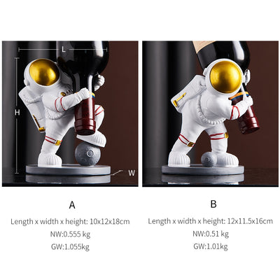 wine holder astronaut wine rack