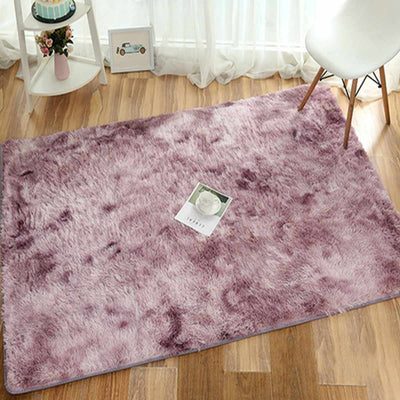 Shaggy Tie-dye Mat Carpet Rug