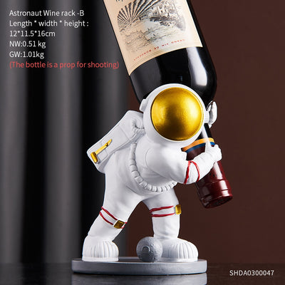 wine holder astronaut wine rack