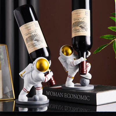 wine holder astronaut wine rack