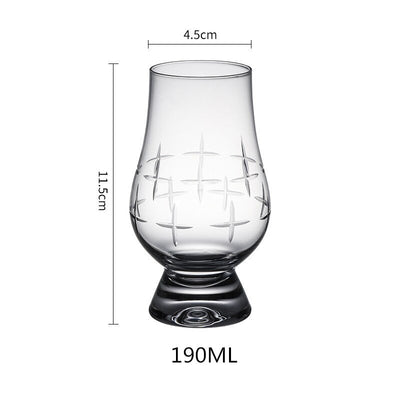 Round Shaped Crystal Whiskey Glass Cups